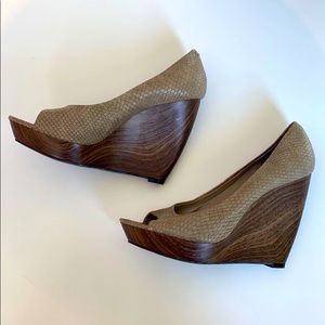 Jessica Simpson Open Toe Wedges Shoes